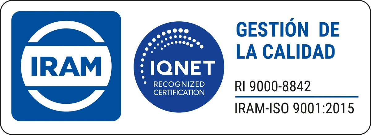 IRAM e IQNET ISO 9001:2015
